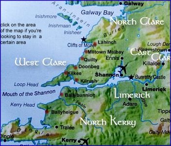 ferienhäuser in westclare ireland